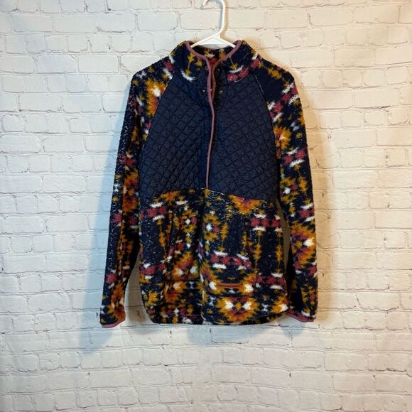 Simply Southern Multicolor Fleece Jacket - Picture 1 of 8